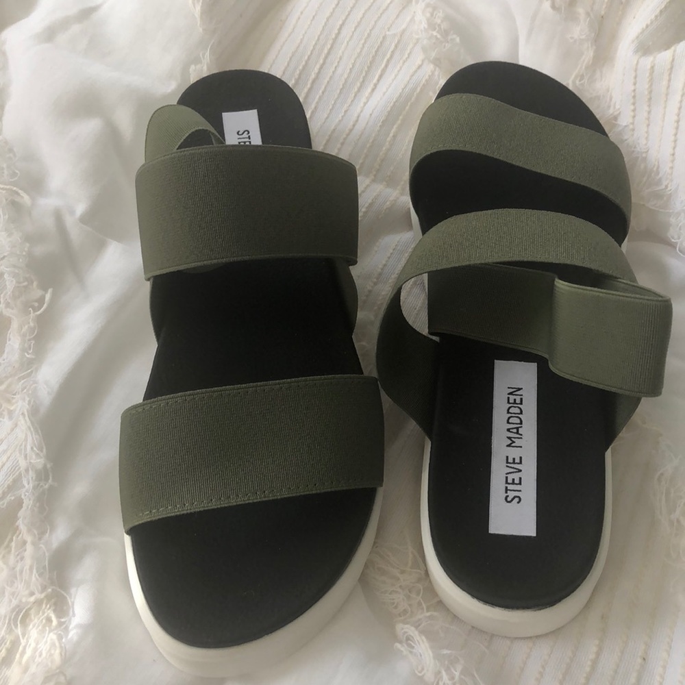 Olive sandals